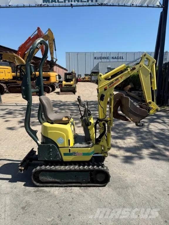 Yanmar SV08 Mini kotrók < 7t