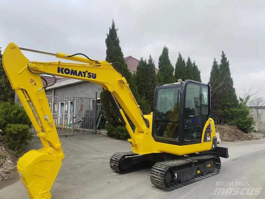 Komatsu PC 56 Mini kotrók < 7t