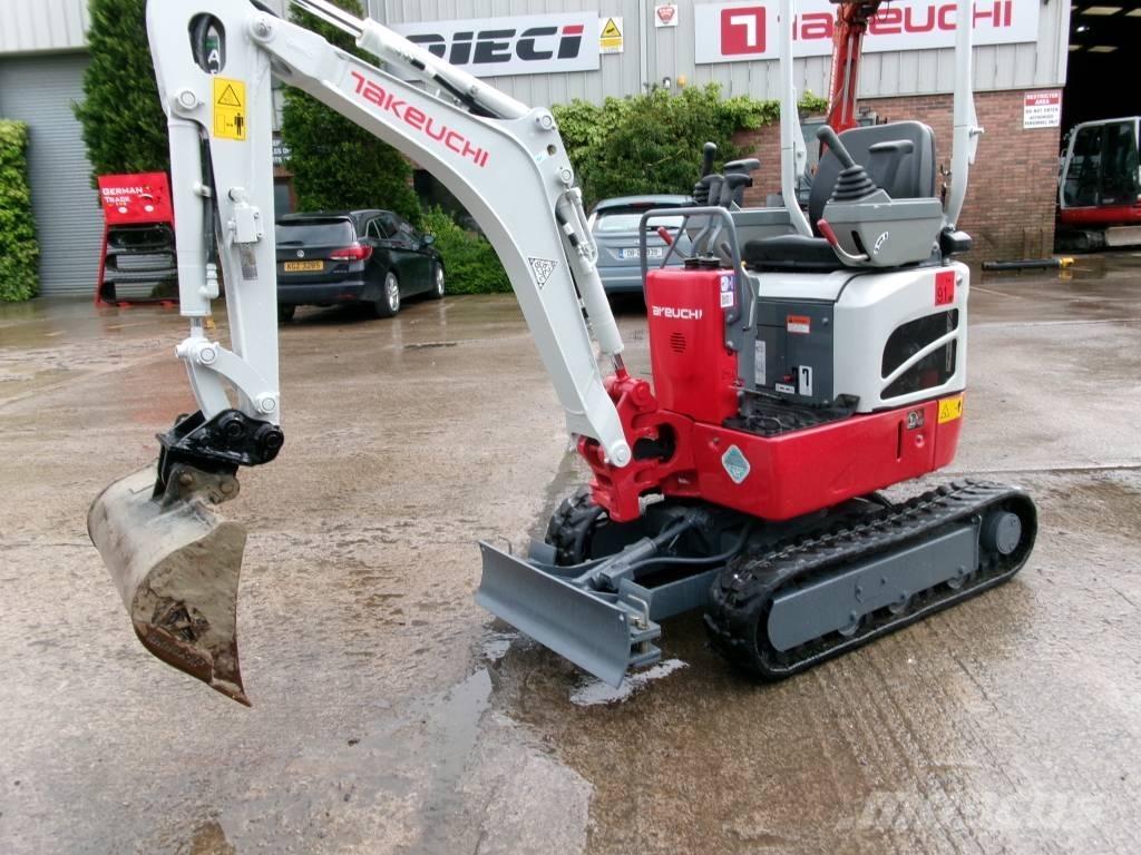 Takeuchi TB 210 R Mini kotrók < 7t