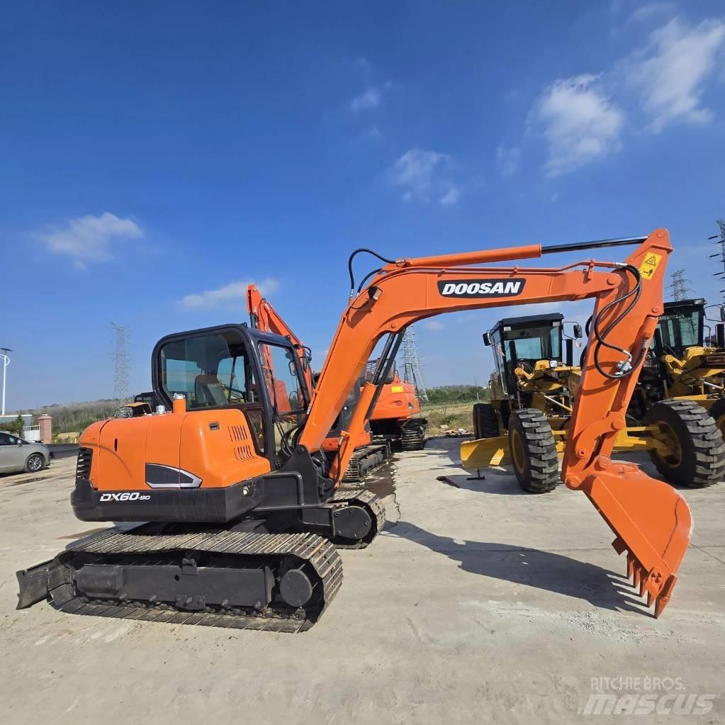 Doosan DX 60-9C Mini kotrók < 7t