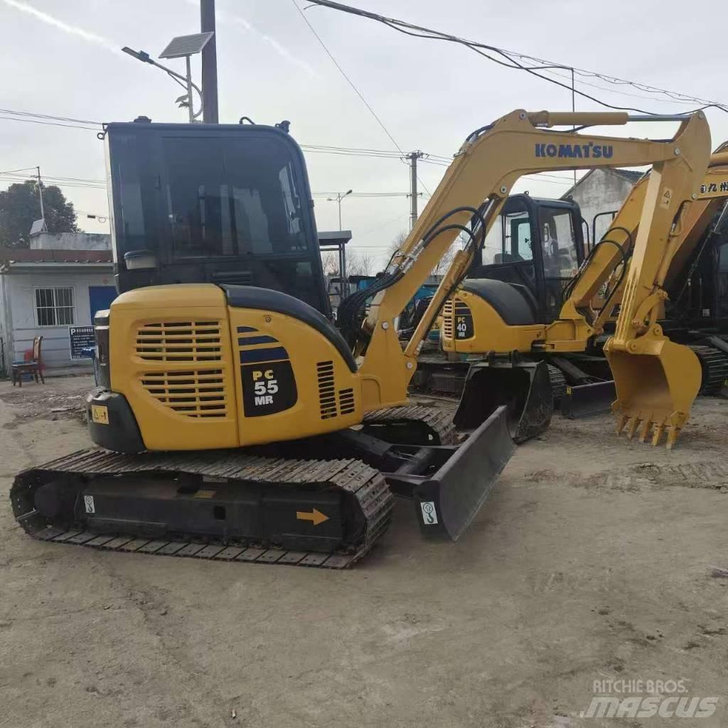 Komatsu PC 55 Mini kotrók < 7t