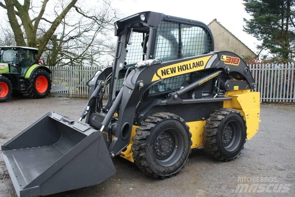 New Holland L 318 Mini homlokrakodók