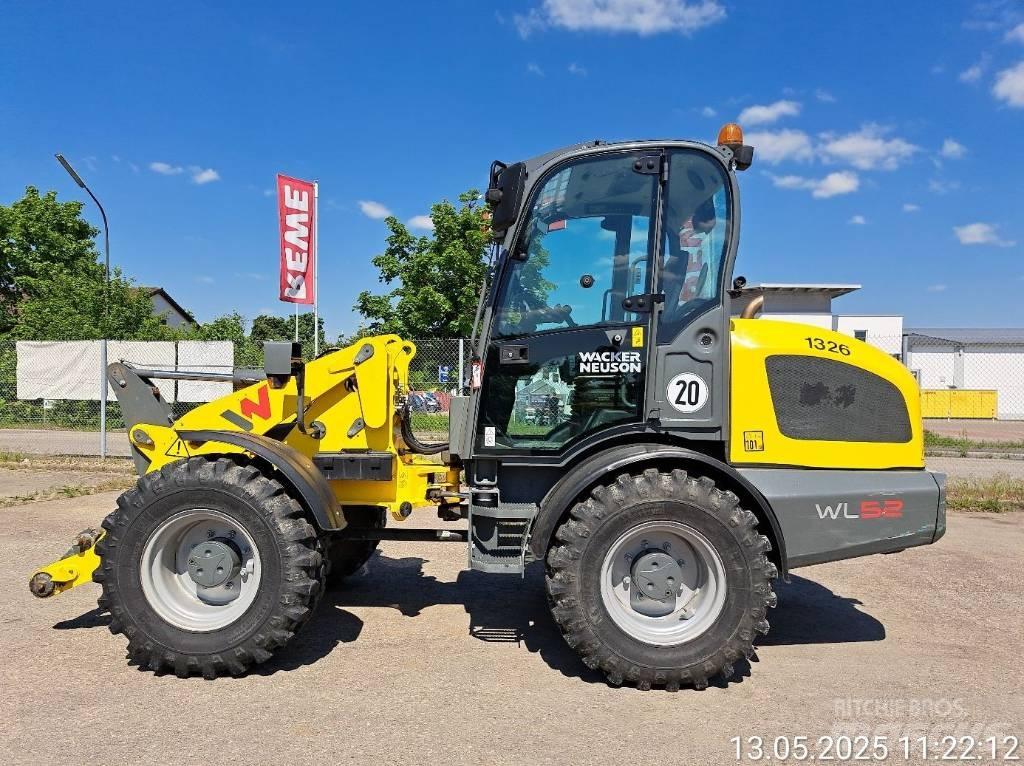 Wacker Neuson WL52 Gumikerekes homlokrakodók