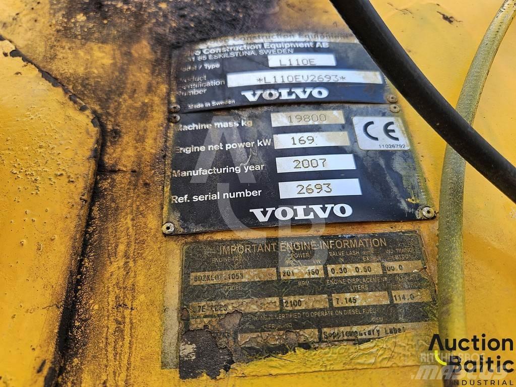 Volvo L 110 E Gumikerekes homlokrakodók