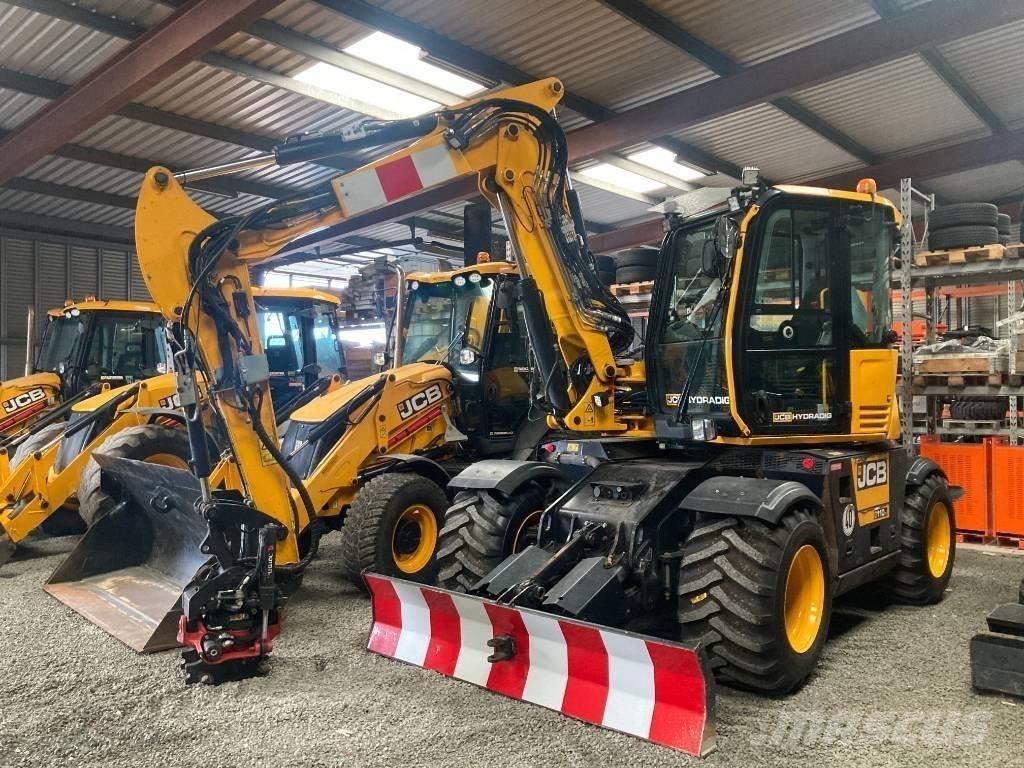JCB Hydradig HD110W Gumikerekes kotrók