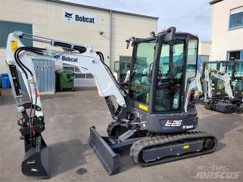 Bobcat E 26 Mini kotrók < 7t