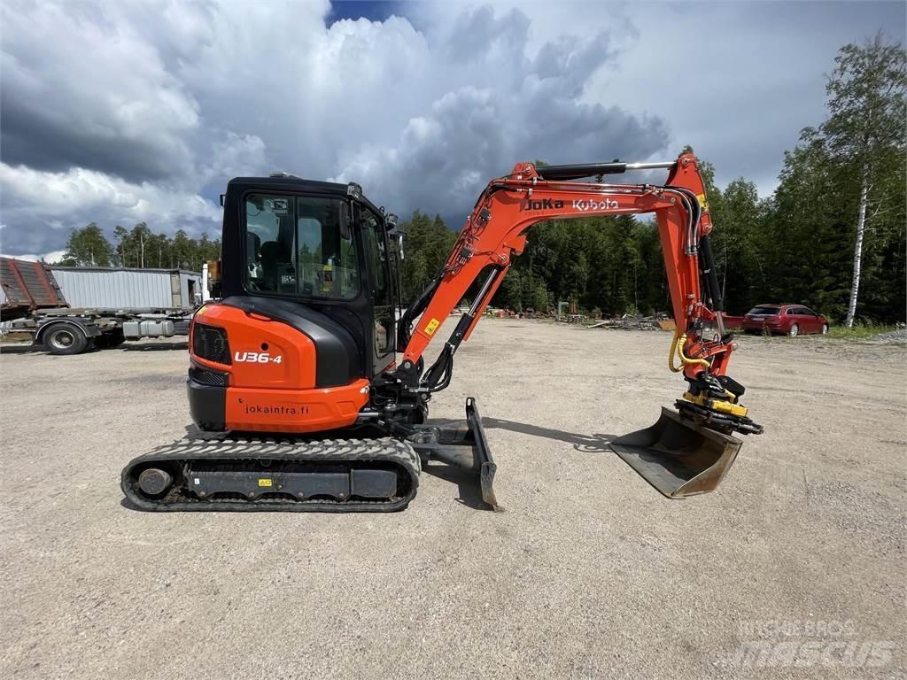 Kubota U 36-4 Mini kotrók < 7t