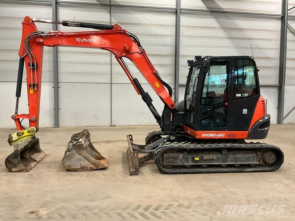 Kubota KX 080-4 A 2 Közepes (midi) kotrók 7 t - 12 t