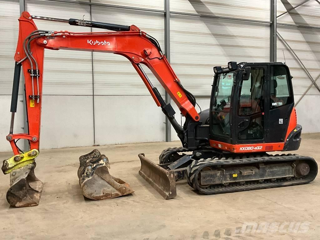 Kubota KX 080-4 A 2 Közepes (midi) kotrók 7 t - 12 t