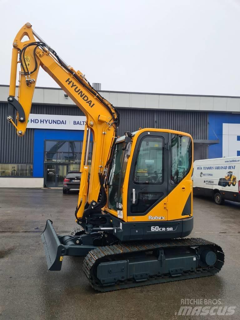 Hyundai R60CR-9A Mini kotrók < 7t