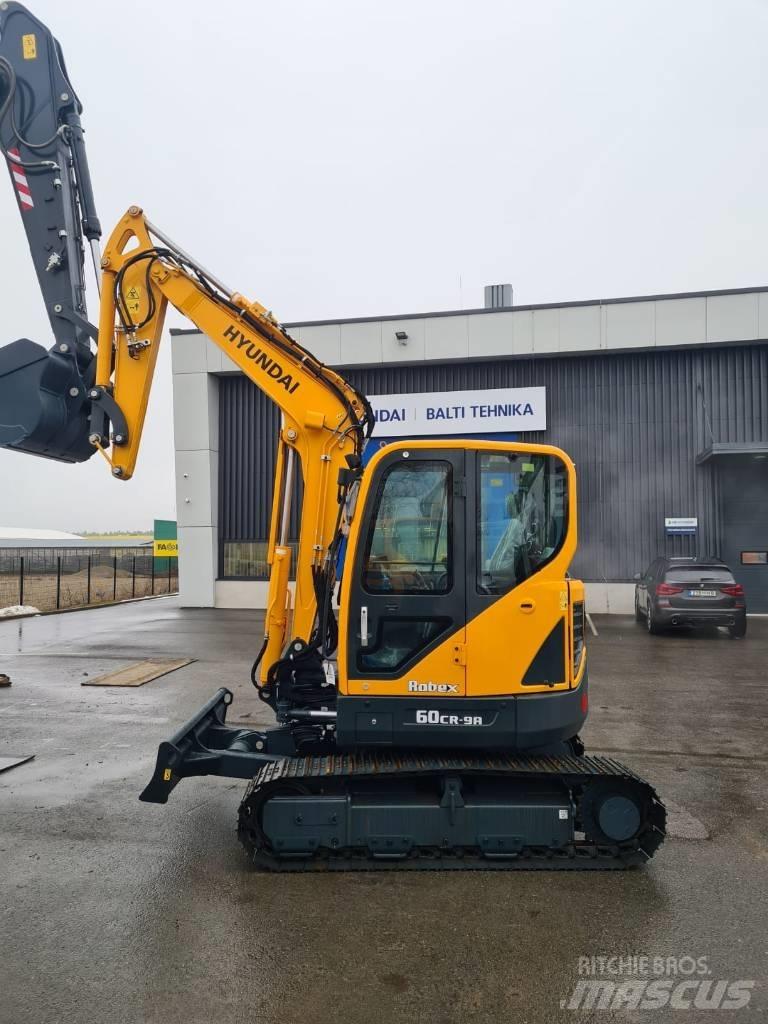 Hyundai R60CR-9A Mini kotrók < 7t