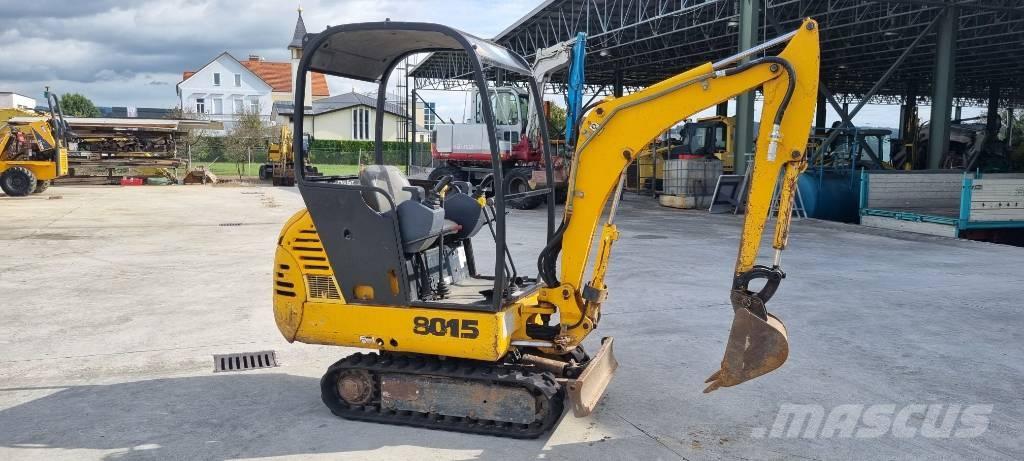 JCB 8015 Mini kotrók < 7t