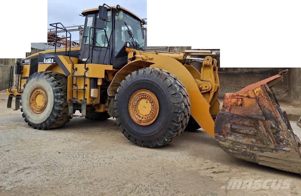 CAT 980 G II Gumikerekes homlokrakodók
