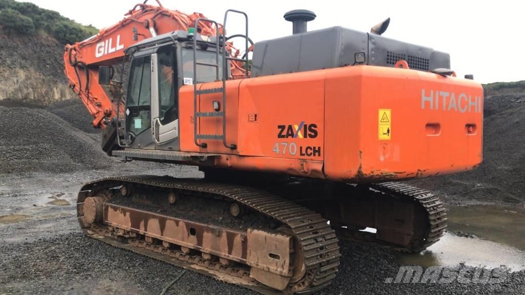  zaxis 470 LCH ZAXIS Lánctalpas kotrók