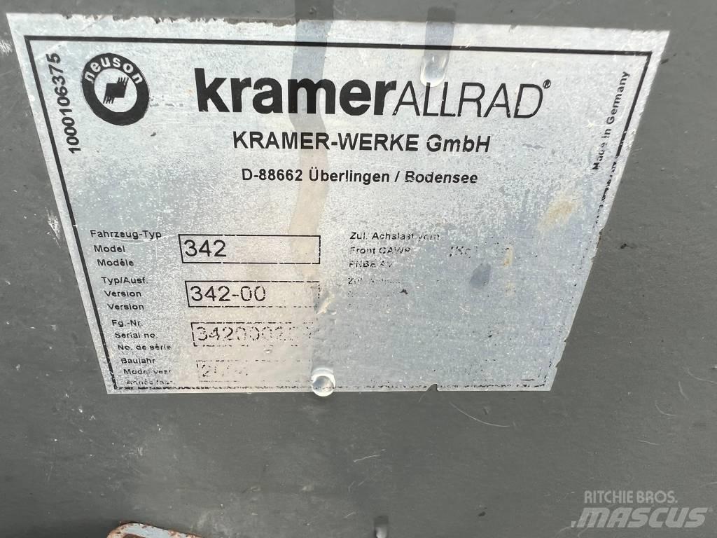 Kramer 380 shovel Gumikerekes homlokrakodók