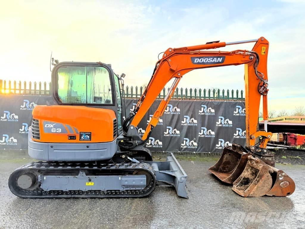 Doosan DX 63-3 Lánctalpas kotrók