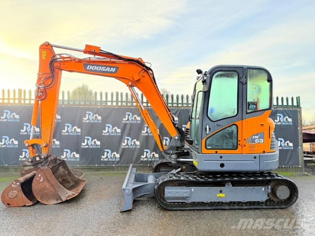 Doosan DX 63-3 Lánctalpas kotrók