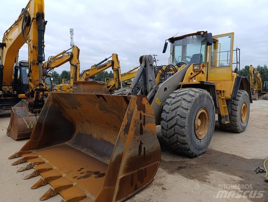 Volvo L 180 E Gumikerekes homlokrakodók