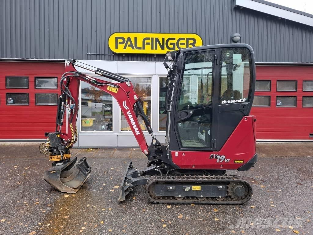 Yanmar SV19VT Mini kotrók < 7t