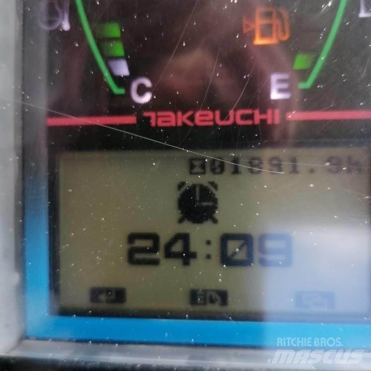 Takeuchi TB216 Mini kotrók < 7t