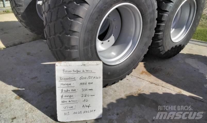  MAXAM 600/55R26.5 Gumiabroncsok, kerekek és felnik