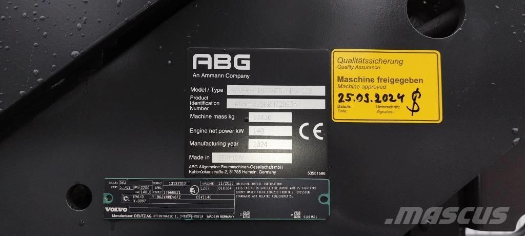 Ammann ABG 6820 Aszfalt terítõ gépek