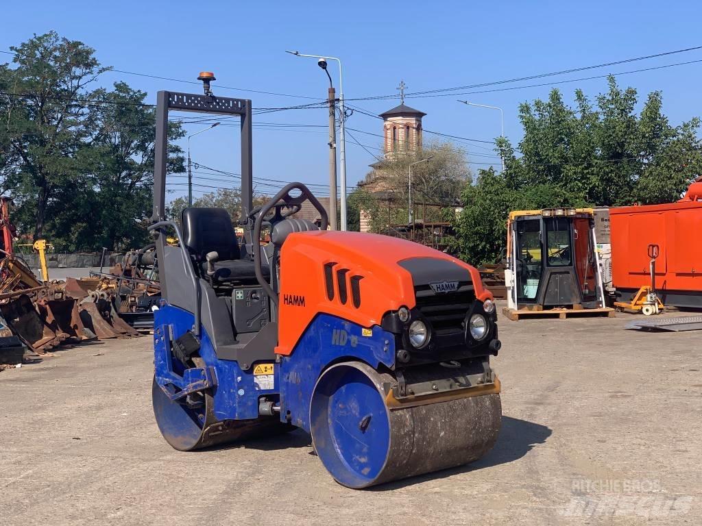 Hamm HD 8 VV Ikerdobos hengerek