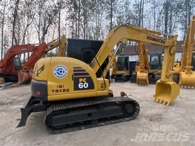 Komatsu PC 60 Mini kotrók < 7t