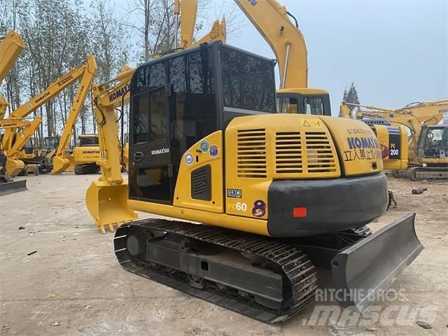 Komatsu PC 60 Mini kotrók < 7t