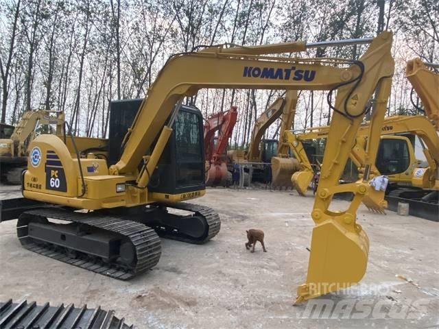 Komatsu PC 60 Mini kotrók < 7t
