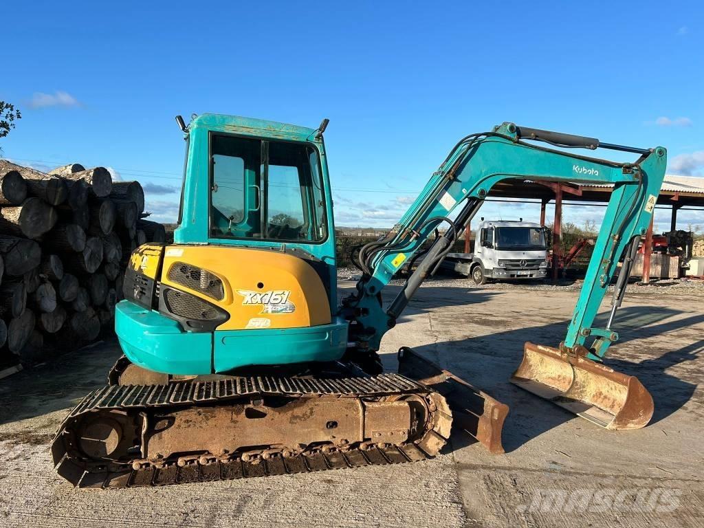 Kubota KX 161-3 Mini kotrók < 7t