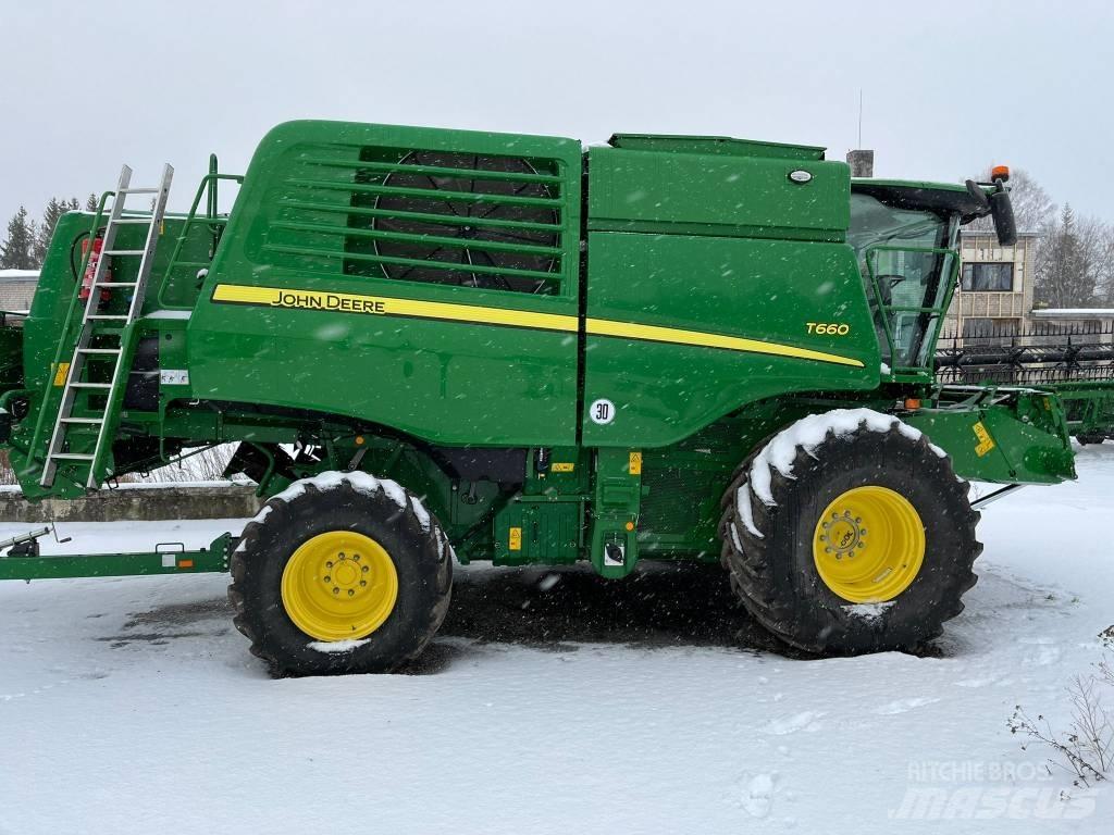 John Deere T 660 Kombájnok