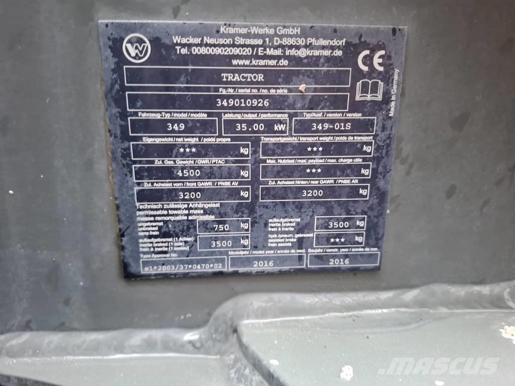 Kramer 5065 Gumikerekes homlokrakodók