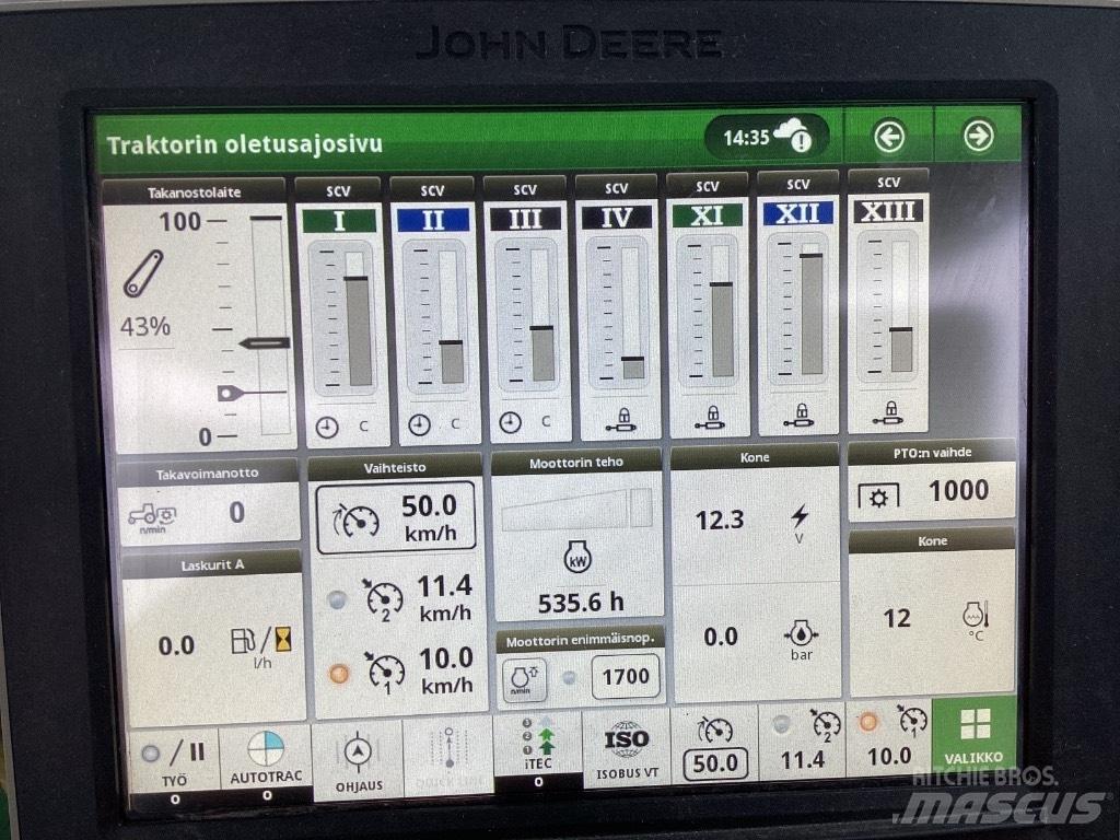 John Deere 6155R Traktorok