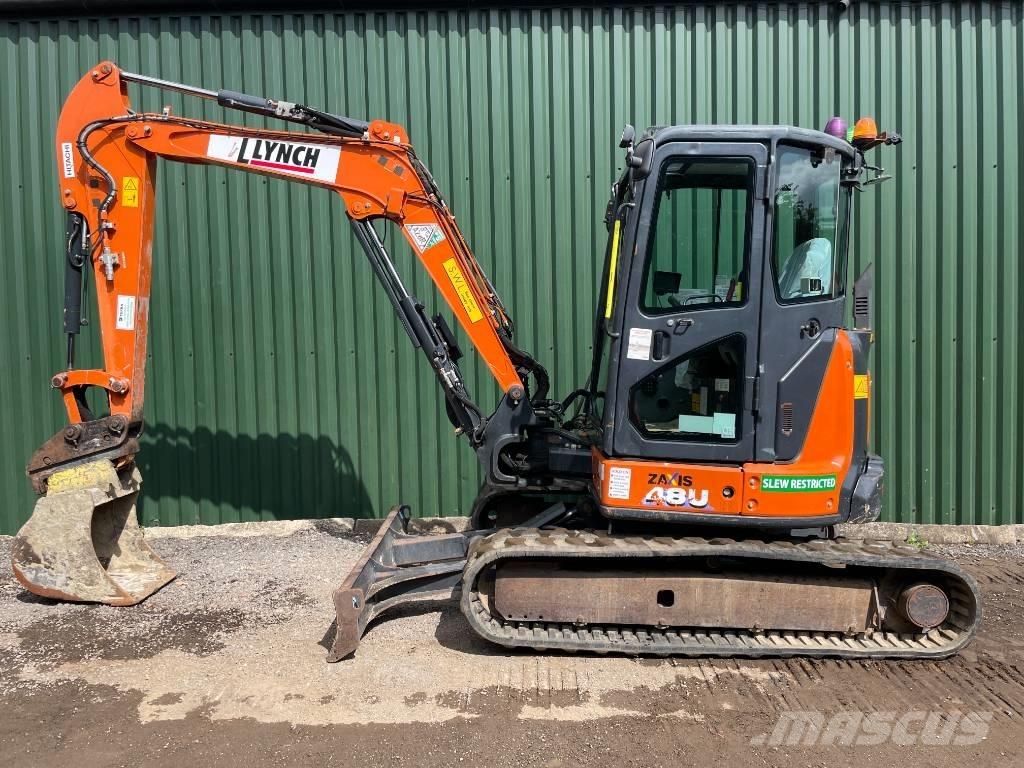 Hitachi ZX 48 U-6 Mini kotrók < 7t