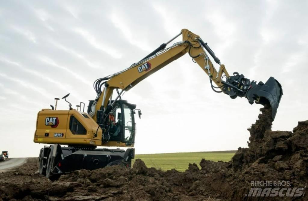 CAT M 315 UTHYRES Gumikerekes kotrók