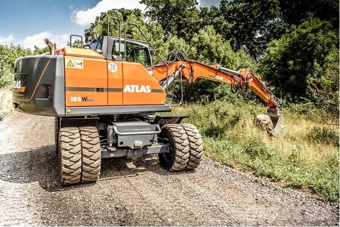 Atlas 175W Gumikerekes kotrók