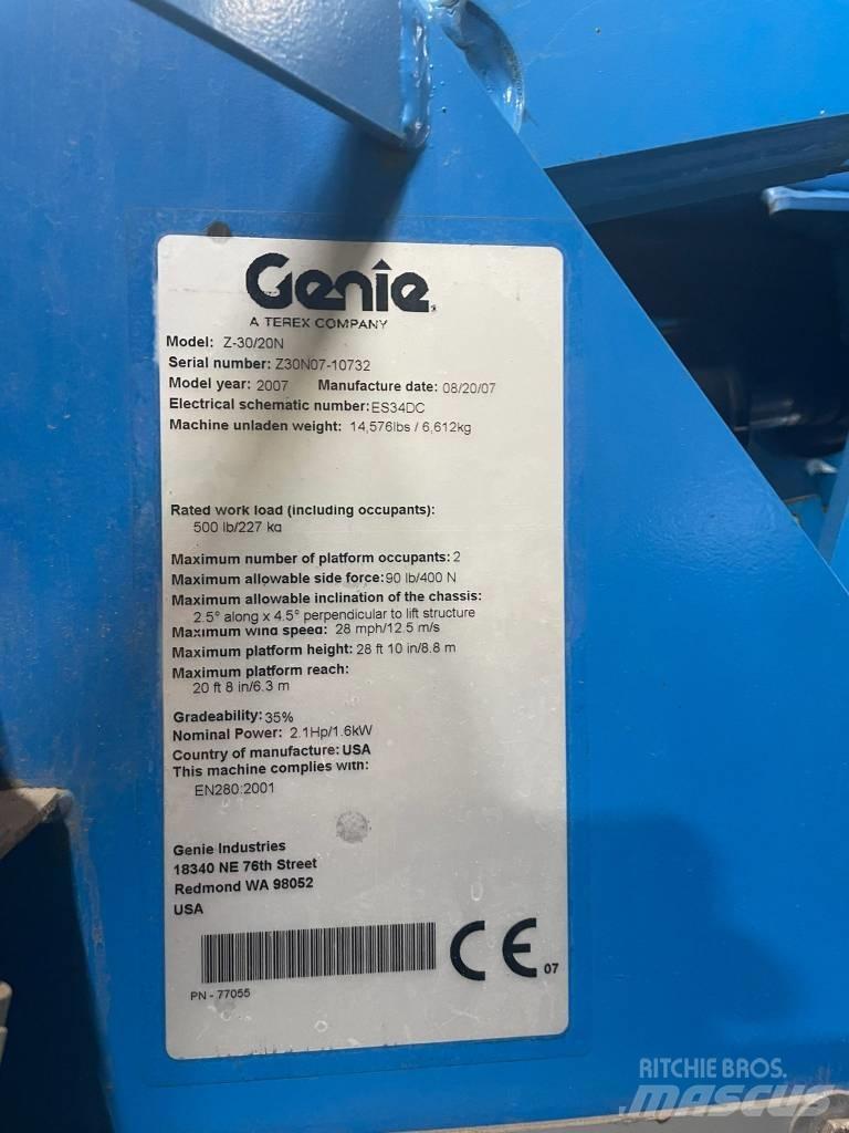 Genie Z 30/20 N RJ Karos emelők