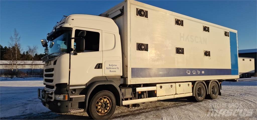 Scania R450 Állatszállító teherautók