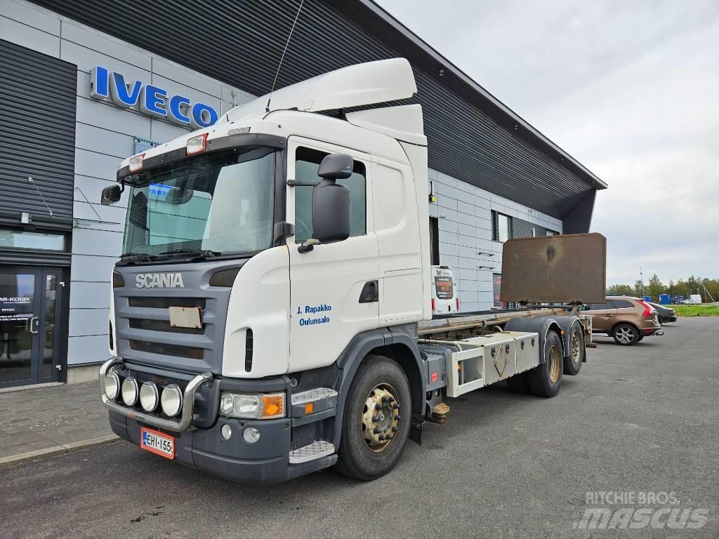 Scania G420 6x2*4 Konténer keretes / Konténeres teherautók