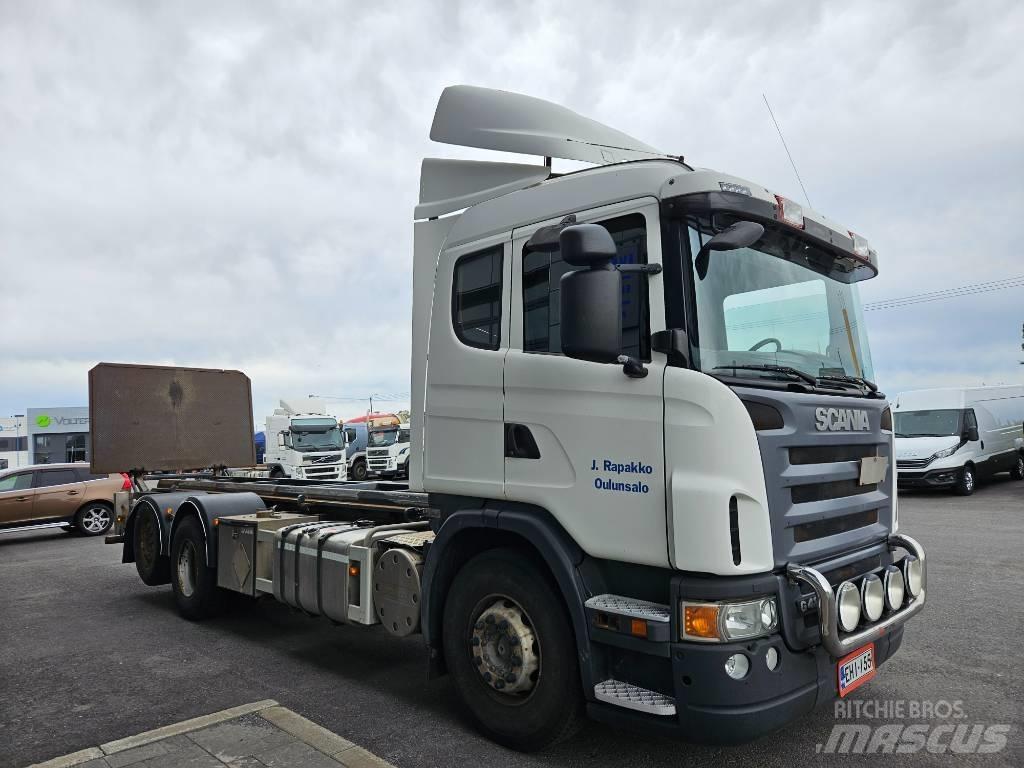 Scania G420 6x2*4 Konténer keretes / Konténeres teherautók