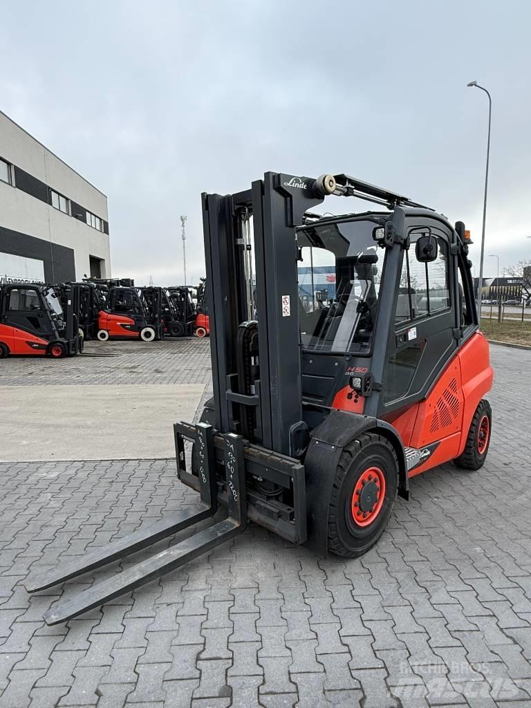 Linde H50T/394-02 Gázüzemű targoncák