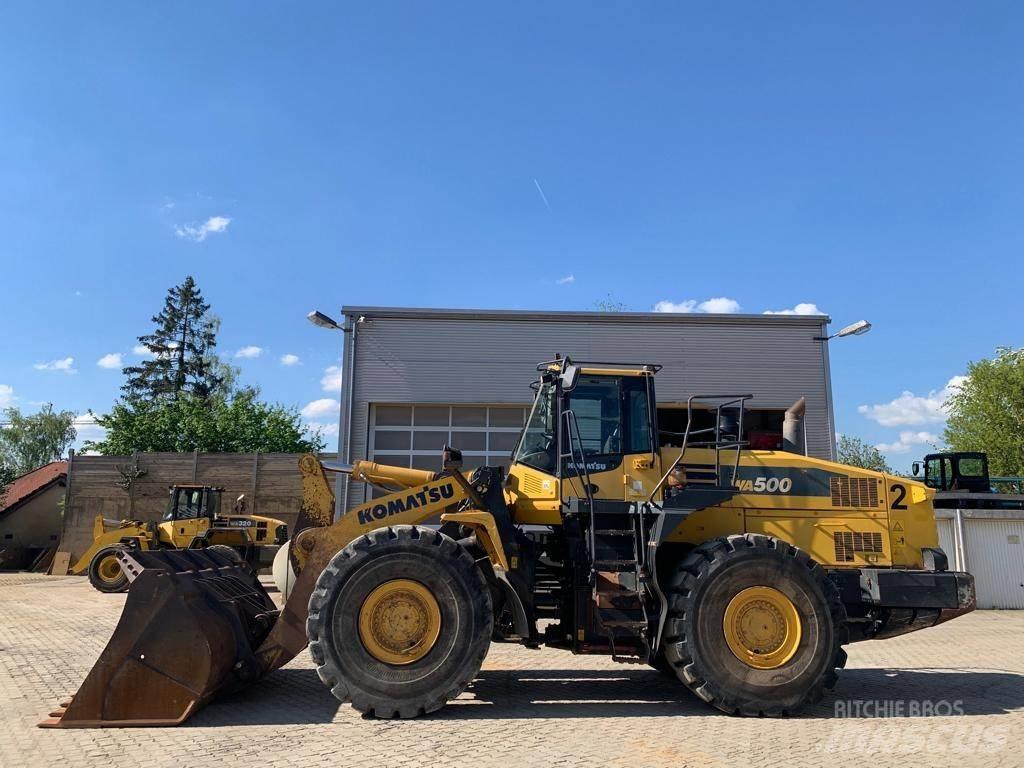 Komatsu WA 500-7 Gumikerekes homlokrakodók