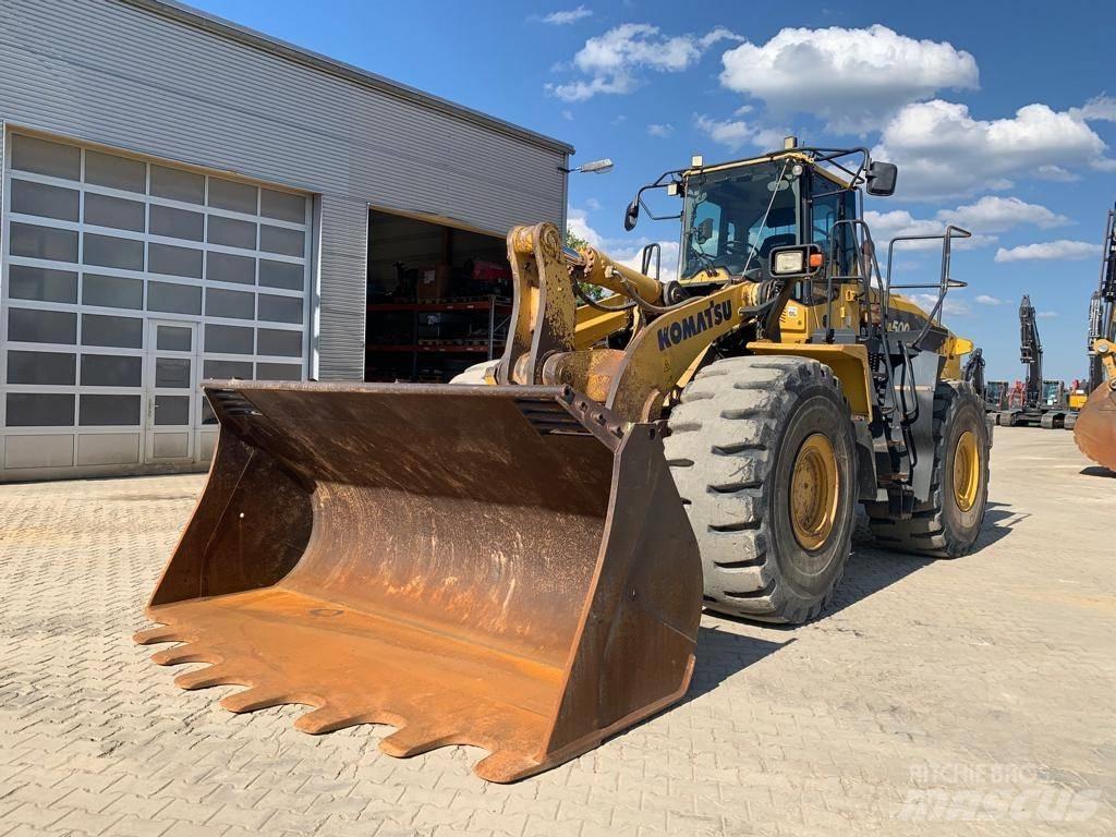 Komatsu WA 500-7 Gumikerekes homlokrakodók