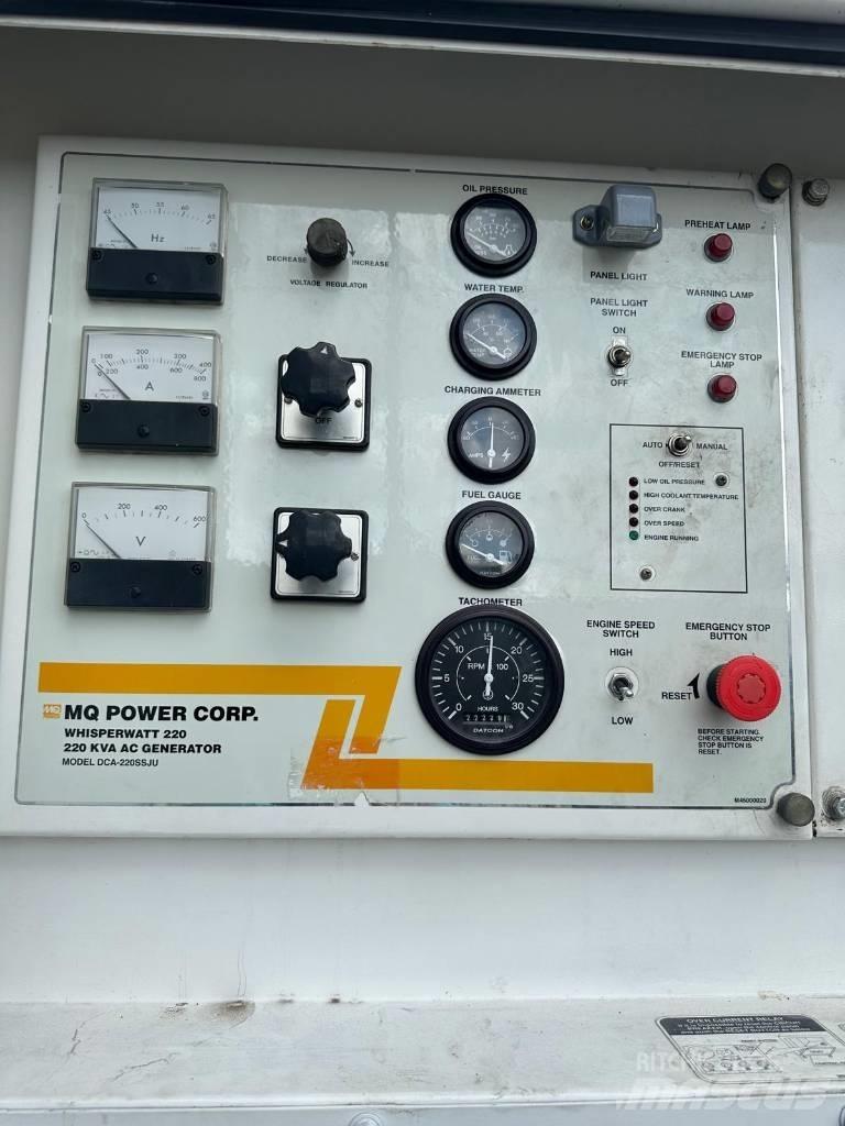 MultiQuip DCA220SSJU Dízel áramfejlesztők