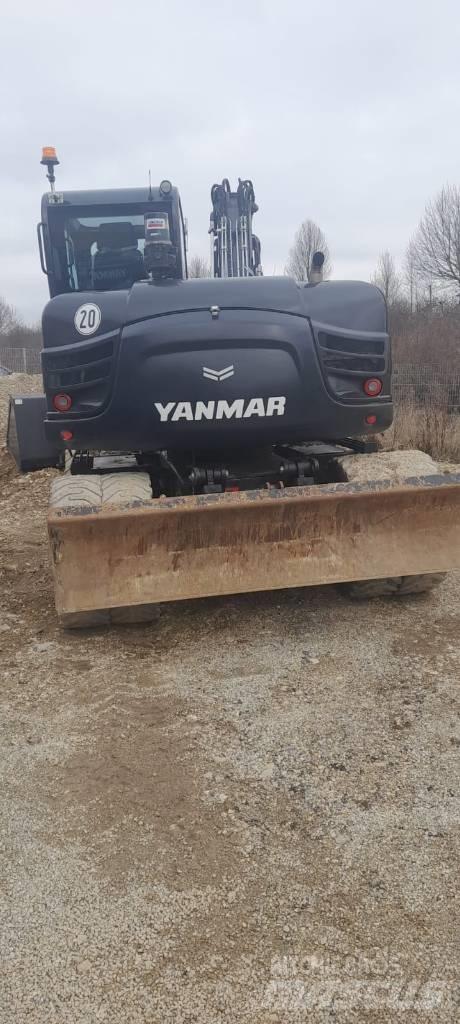 Yanmar B 110 W Gumikerekes kotrók