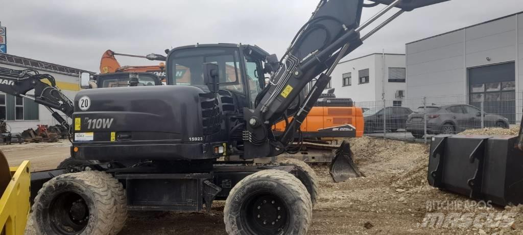 Yanmar B 110 W Gumikerekes kotrók