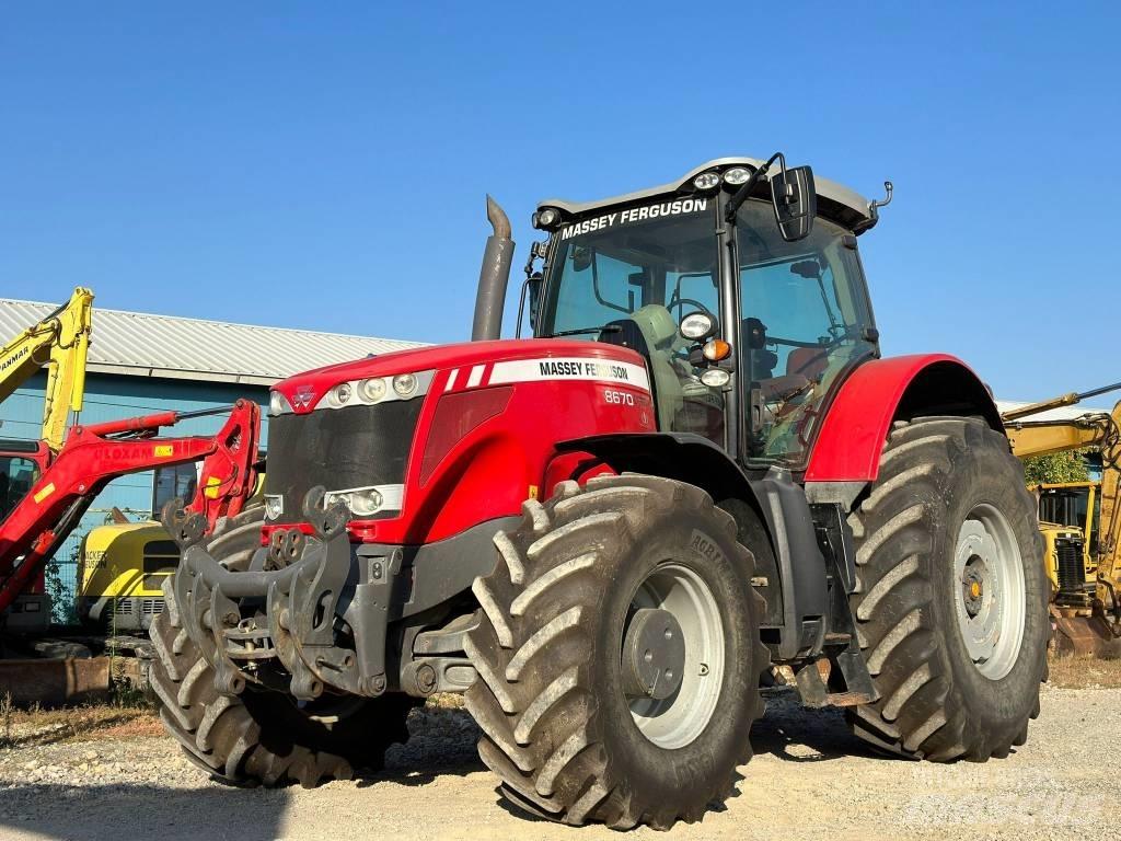 Massey Ferguson 8670 Traktorok