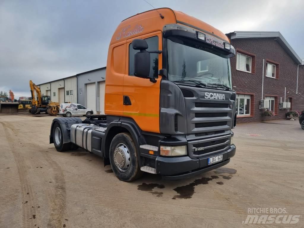 Scania R 420 Nyergesvontatók