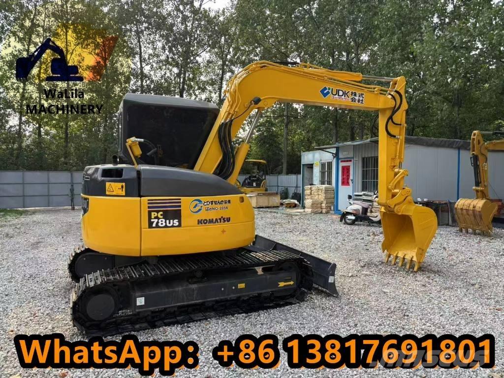 Komatsu PC 78 US Mini kotrók < 7t